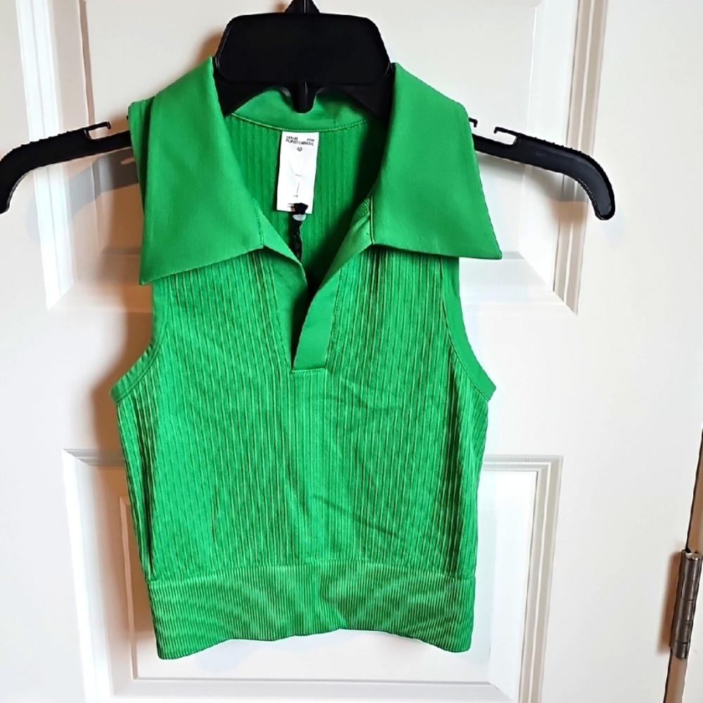 Diane Von Furstenberg Collard Sports Bra Top In Women's XXS NWT - Picture 1 of 5